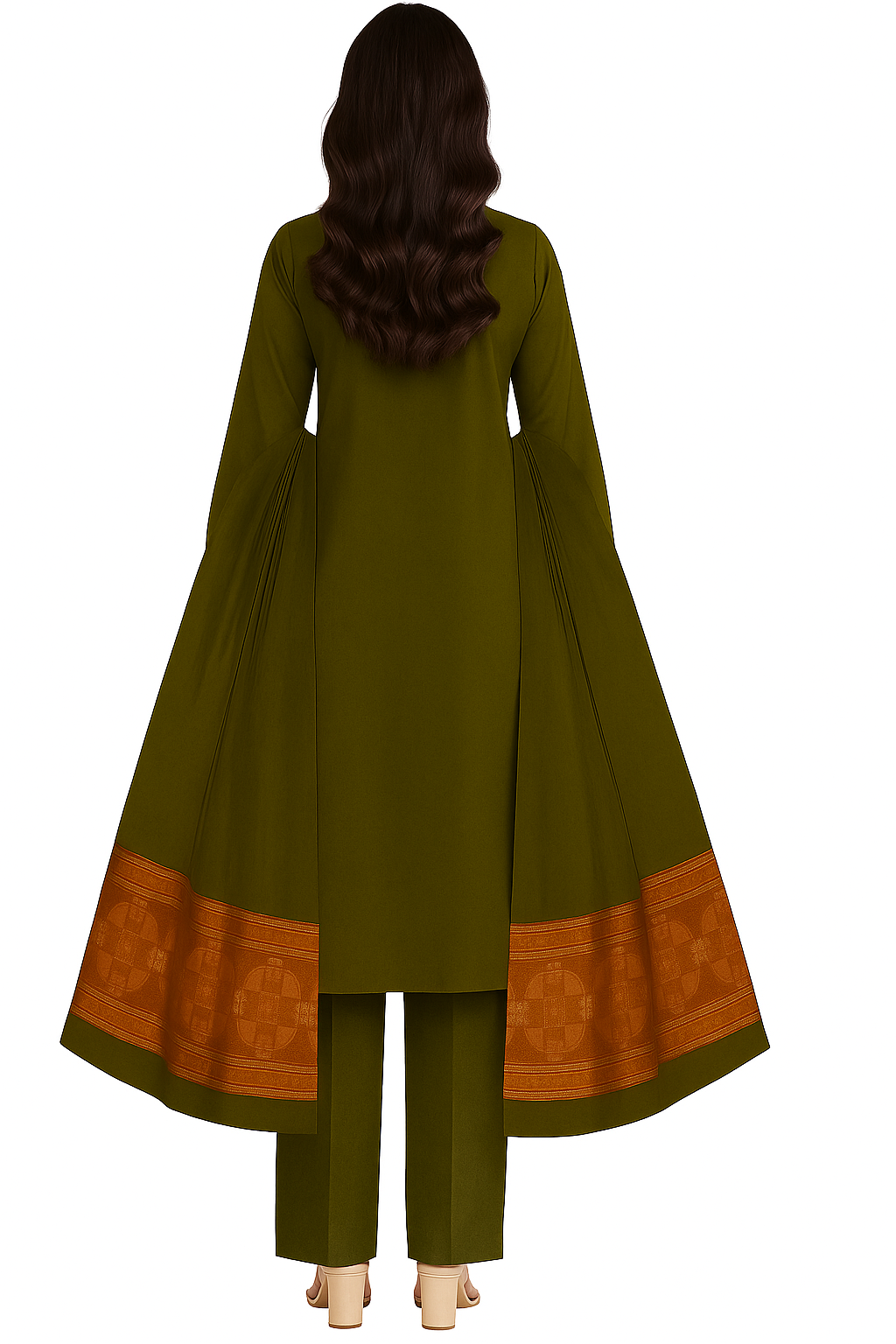 Noor 3-Piece Embroidered Lawn Suit | Jacquard Shawl & Dyed Trouser